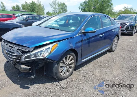 2015 Hyundai Sonata Sport from USA, damaged, VIN 5NPE34AF5FH126941